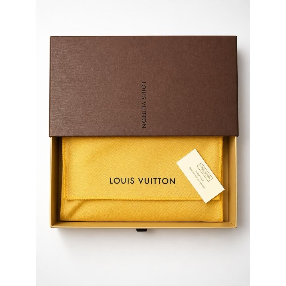 In Box‎ & Dustbag Louis Vuitton Damier Ebene Long Wallet / Good Condition